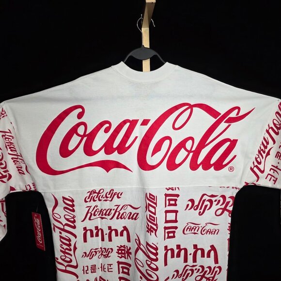 NWT Coca-Cola® and Spirit Jersey® Languages Long Sleeve M - Picture 8 of 11